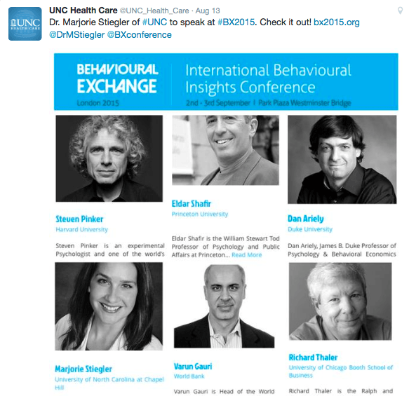BX2015 Highlights: The 2015 International Behavioural Exchange Conference