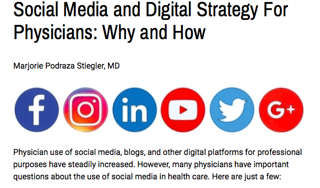 social media for physicians and how doctors can stay safe online