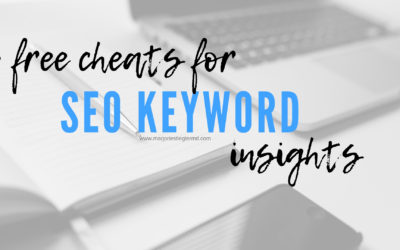 Are You Using the Right SEO Keywords? Try These 3 Totally Free Cheats