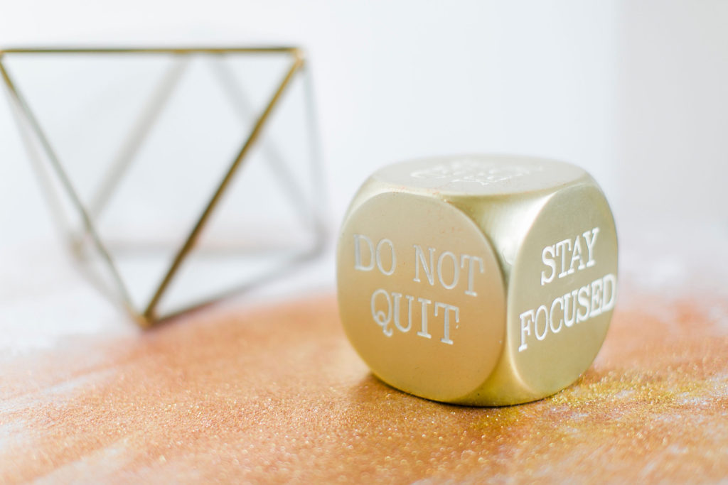 do not quit speaking success